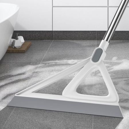 Wet and Dry Microfiber Dust Mop for Hardwood Floors, Adjustable Handle Floor Cleaner for Pet Hair and Dust Removal